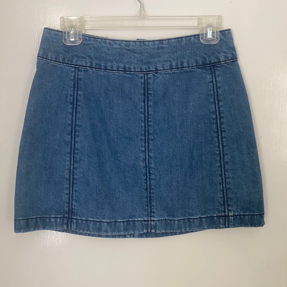 Navy free people skirt size 4